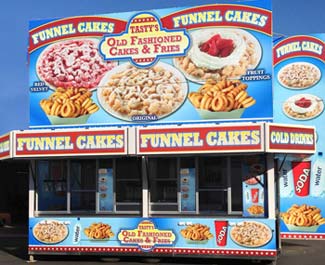 Funnel Cake Trailer rental